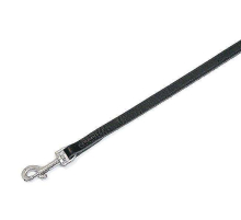 Karlie RONDO Leine genäht - Schwarz - 20 mm / 100 cm