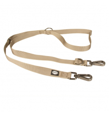 Duvoplus Explor North Duo Leine 200cm/25mm - Taupe
