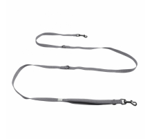 Duvoplus Trainingsleine EXPLOR Ultimate Fit Safety - Silver Reflective - 220cm - 16mm