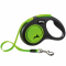FLEXI New Classic Neon Gurt-Roll-Leine - S / Grün