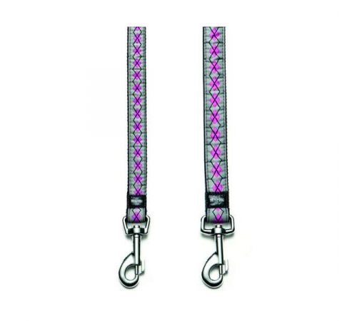 Karlie Art Joy Plus Leine RHOMBUS - Pink - 100cm x 15mm