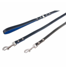 Karlie Leine Chic - 100 cm / 18 mm - Schwarz/Blau