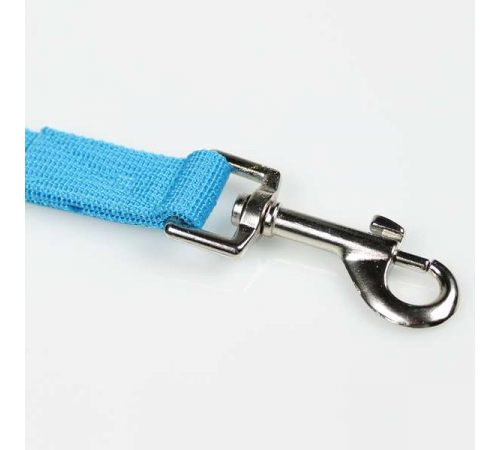 Pet-Star Leine (passend zum Pet-Star Softgeschirr / Netzgeschirr) - Blau