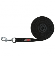 Trixie Schleppleine, 5 m / 20 mm, schwarz