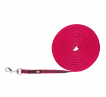 Trixie Schleppleine, gummiert - fuchsia - 15 m/15 mm