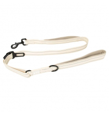 Duvoplus EXPLOR Ultimate Fit On-The-Road-Leine Fashion - antique white - 130cm - 25mm