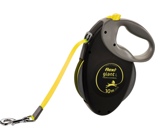 FLEXI Rollleine GIANT PROFESSIONAL Gurt - 10m / 50kg