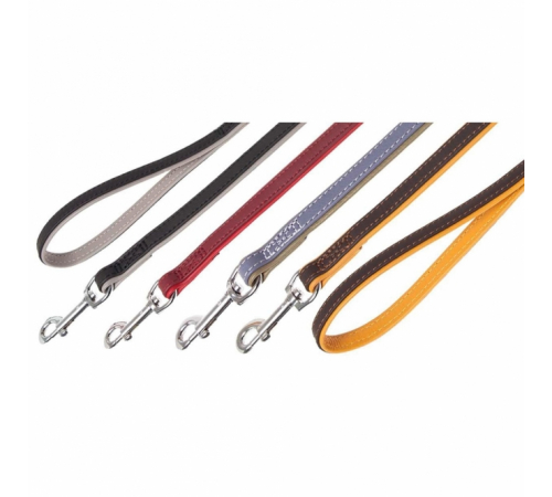 Karlie Vintage Trend Leine - Dunkelrot/Rot - 100cm / 18mm