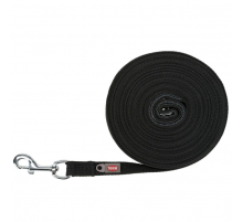 Trixie Schleppleine, 10 m / 20 mm, schwarz