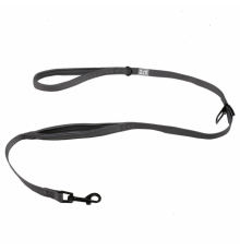 Duvoplus EXPLOR Ultimate Fit On-The-Road-Leine Safety - Silver Reflective - 130cm - 16mm