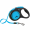 FLEXI New Classic Neon Gurt-Roll-Leine - S / Blau