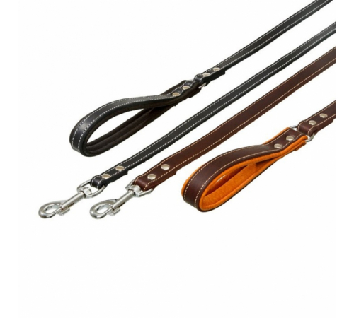 Karlie Rondo Soft Leine - 100 cm - Schwarz / 16 mm