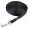 Duvoplus EXPLOR Trackingleine Classic flach - schwarz - 5m/20mm
