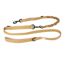 Duvoplus EXPLOR Ultimate Fit 2in1 Leine Classic - honey gold - 180cm - 25mm