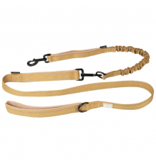 Duvoplus EXPLOR Ultimate Fit 2in1 Leine Classic - honey gold - 180cm - 25mm