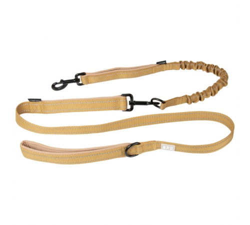 Duvoplus EXPLOR Ultimate Fit 2in1 Leine Classic - honey gold - 180cm - 25mm