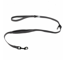 Duvoplus EXPLOR Ultimate Fit On-The-Road-Leine Safety - Silver Reflective - 130cm - 25mm