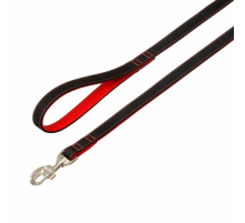 Karlie Buffalo Ultra Leine - Schwarz/Rot - 15 mm / 100 cm