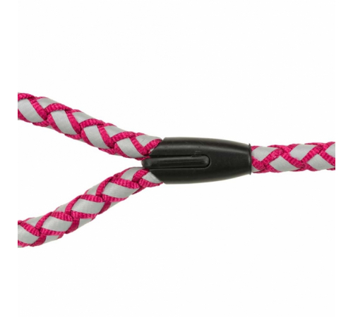 Trixie Cavo Reflect Leine - 1 m - Fuchsia / S-M