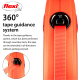 Flexi Rollleine XTREME Gurt - 5m / bis 20 kg