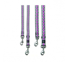 Karlie Art Joy Plus Führleine RHOMBUS - Pink - 200cm x 15mm