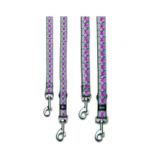 Karlie Art Joy Plus Führleine RHOMBUS - Pink - 200cm x 15mm