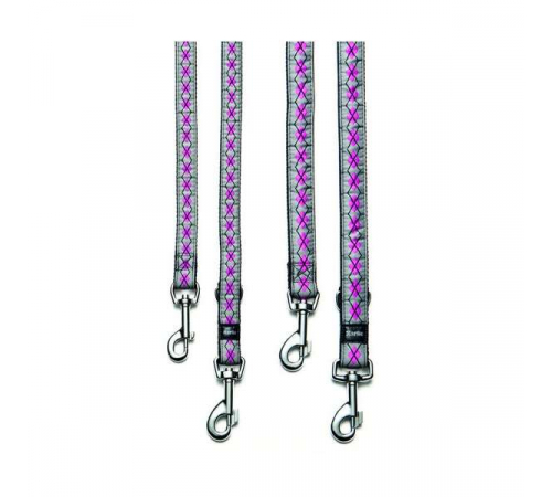 Karlie Art Joy Plus Führleine RHOMBUS - Pink - 200cm x 15mm