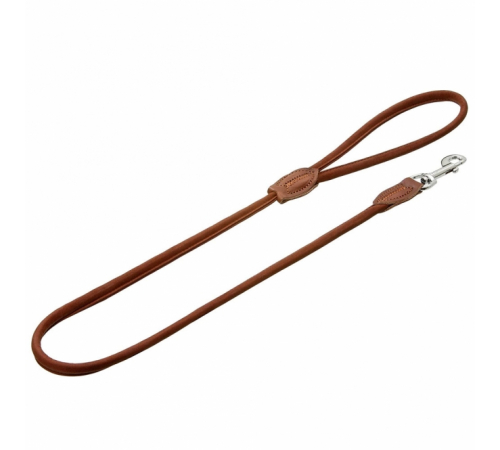 Karlie Buffalo Rund Leine - Braun, 100cm, 8mm