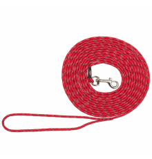 Trixie Junior Welpen-Schleppleine, rund - Rot / 4m, ø 4mm