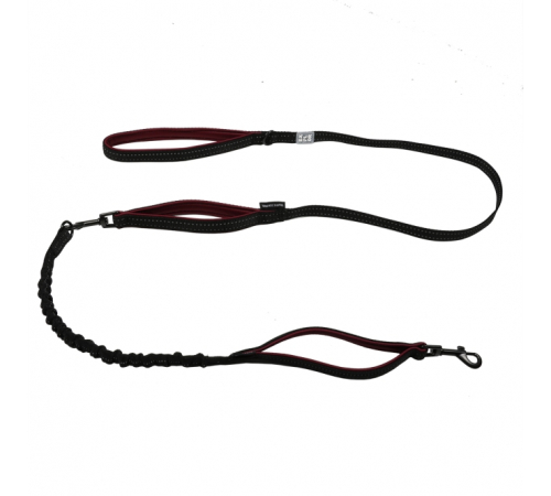 Duvoplus EXPLOR Ultimate Fit 2in1 Leine Fashion - plum purple - 180cm - 25mm
