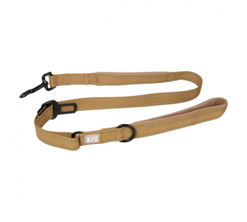 Duvoplus EXPLOR Ultimate Fit On-The-Road-Leine Fashion - honey gold - 130cm - 25mm