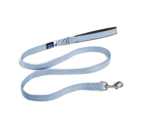 Поводок для собаки - curli Basic Leine Nylon - Skyblue - 140 cm/1,5 cm