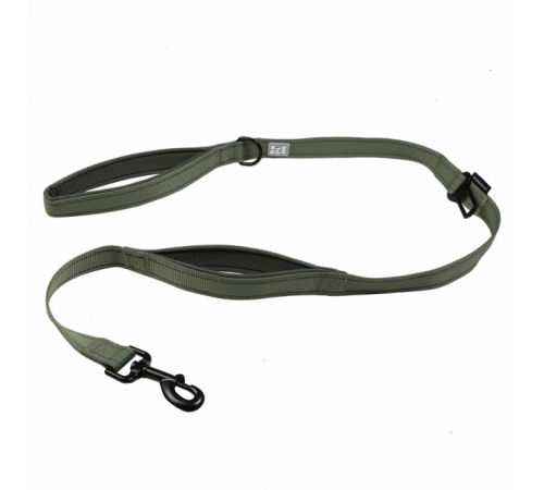 Duvoplus EXPLOR Ultimate Fit On-The-Road-Leine Classic - Undercover Green - 130cm - 16mm