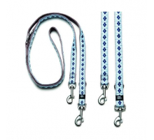 Karlie Art Joy Plus Führleine RHOMBUS - Blau - 200cm x 15mm