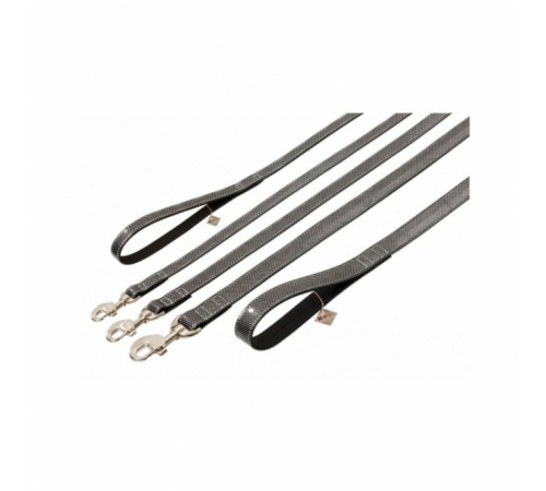 Karlie Buffalo Ultra Leine Black & White - 25 mm / 100 cm