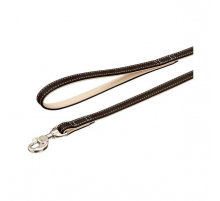 Karlie Buffalo Ultra Leine - Schwarz/Hellbeige - 15 mm / 100 cm