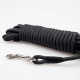 Duvoplus EXPLOR Trackingleine Classic rund - schwarz - 5m/8mm
