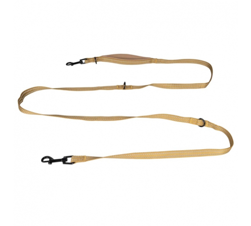 Duvoplus Trainingsleine EXPLOR Ultimate Fit Classic - honey gold - 220cm - 25mm