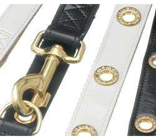 Karlie NOBLE LINE Leine - Schwarz - 15 mm, 100 cm