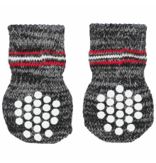 Trixie Hundesocken - Grau - L