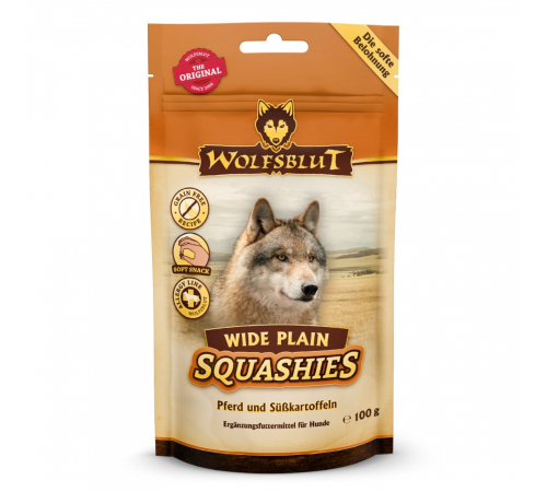 Wolfsblut Snack Squashies Wide Plain 100 g
