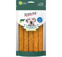 Dokas Dog Snack Churros mit Rinderleber, Süsskartoffel & Mehlwurm 150 g