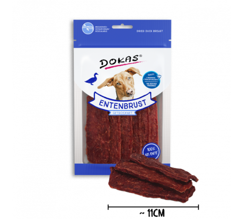 Dokas Dog Snack Entenbrust getrocknet 70 g