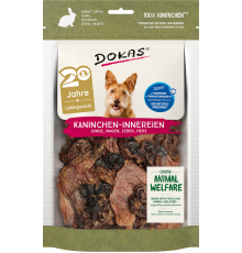 Dokas Dog Snack Kaninchen-Innereien 100 g