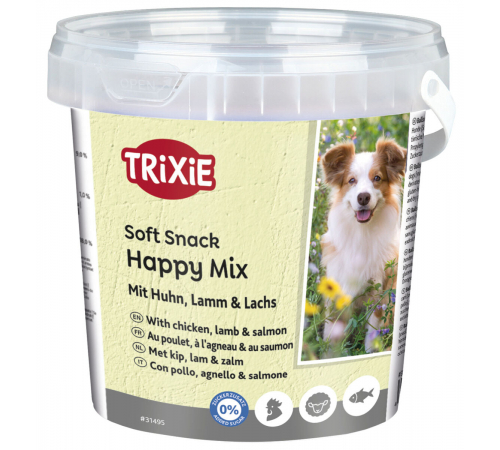 Trixie Soft Snack Happy Mix 500 g Eimer