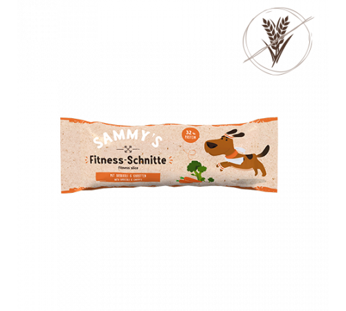 bosch Hundesnacks Sammy's Fitness-Schnitte mit Brokkoli & Karotten 25 g
