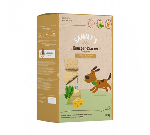 bosch Hundesnacks Sammy’s Knusper-Cracker 1 kg