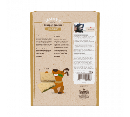 bosch Hundesnacks Sammy’s Knusper-Cracker 1 kg
