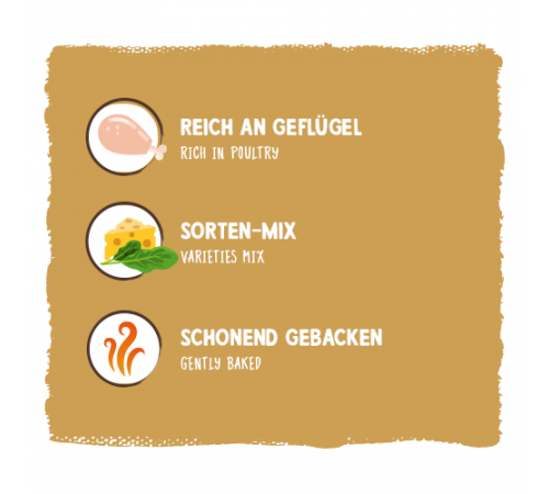 bosch Hundesnacks Sammy’s Knusper-Cracker 1 kg