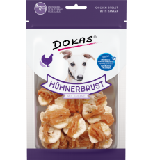 Dokas Dog Snack Hühnerbrust mit Banane 70 g